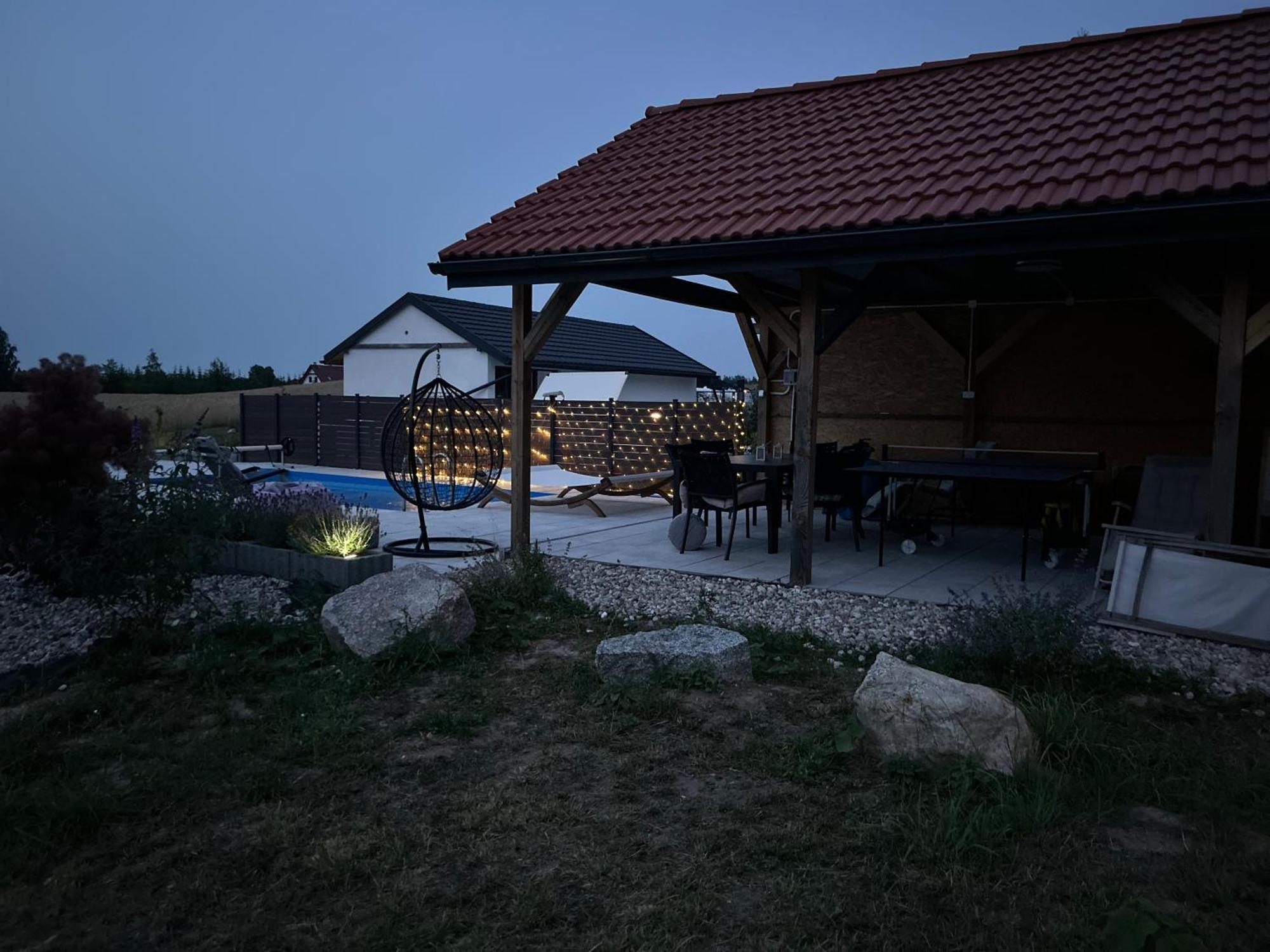 فيلا Koniec Swiata Dom 84M2 Z Balia Mikołajki المظهر الخارجي الصورة